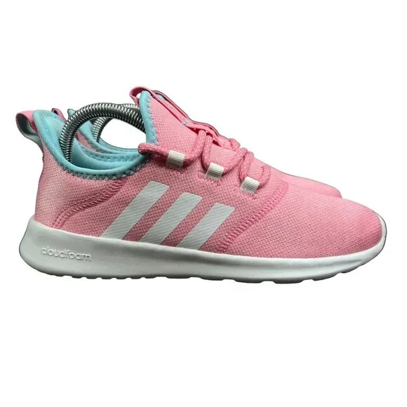 adidas | Shoes | Adidas Cloudfoam Pure 2 Pink Blue White Gy4495 Youth Girls  Size 65 Y Gs | Poshmark